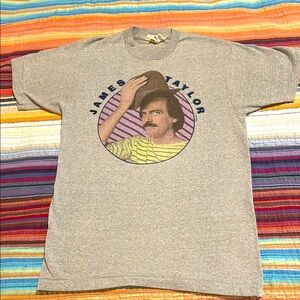 VINTAGE 1983 James Taylor tour tee